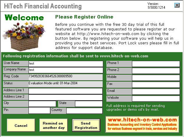 Software for Trade Commerce and Industry, Accounting Software, Billing Software, Accounting Software, Invoicing, Inventory Control, Billing Software, Billing or Invoicing, POS, Inventory Control, Accounting Software with CRM for Traders, Dealers, Stockists etc. Modules: Customers, Suppliers, Products / Inventory, Sales, Purchase, Accounts & Utilities. Free Trial Download